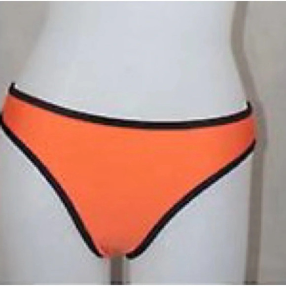 BIKINI BOTTOM Bright  Orange + Black Trim 
Neoprene - Picture 4 of 4